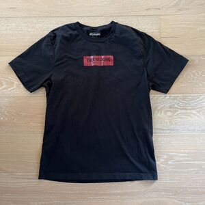 True Religion Box Logo Short Sleeve Crewneck Men's Black T-Shirt Tee XL